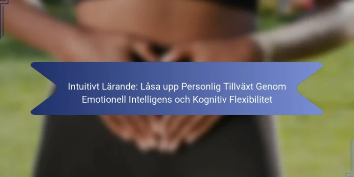 Intuitivt Lärande: Låsa upp Personlig Tillväxt Genom Emotionell Intelligens och Kognitiv Flexibilitet